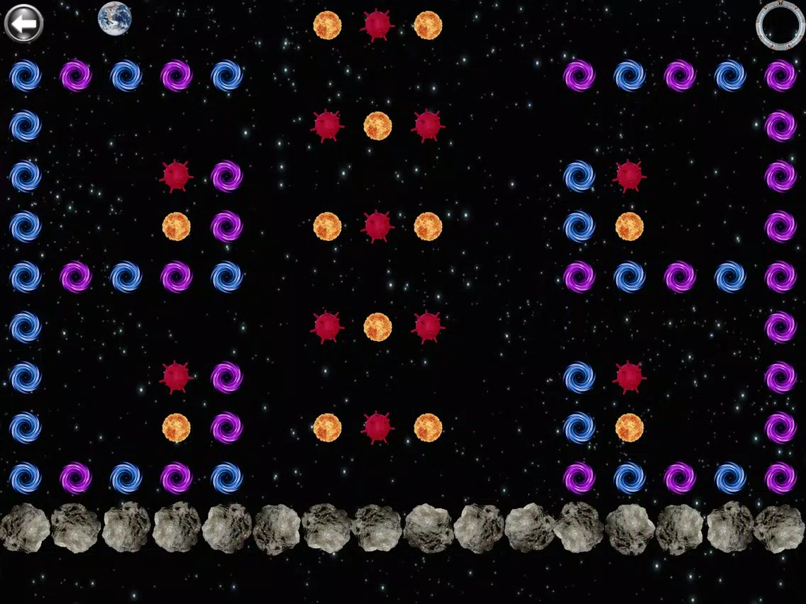 Ảnh chụp màn hình của Galaxy Maze iPad 