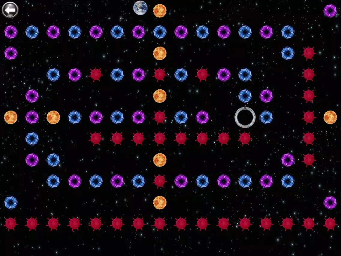 Ảnh chụp màn hình của Galaxy Maze iPad 