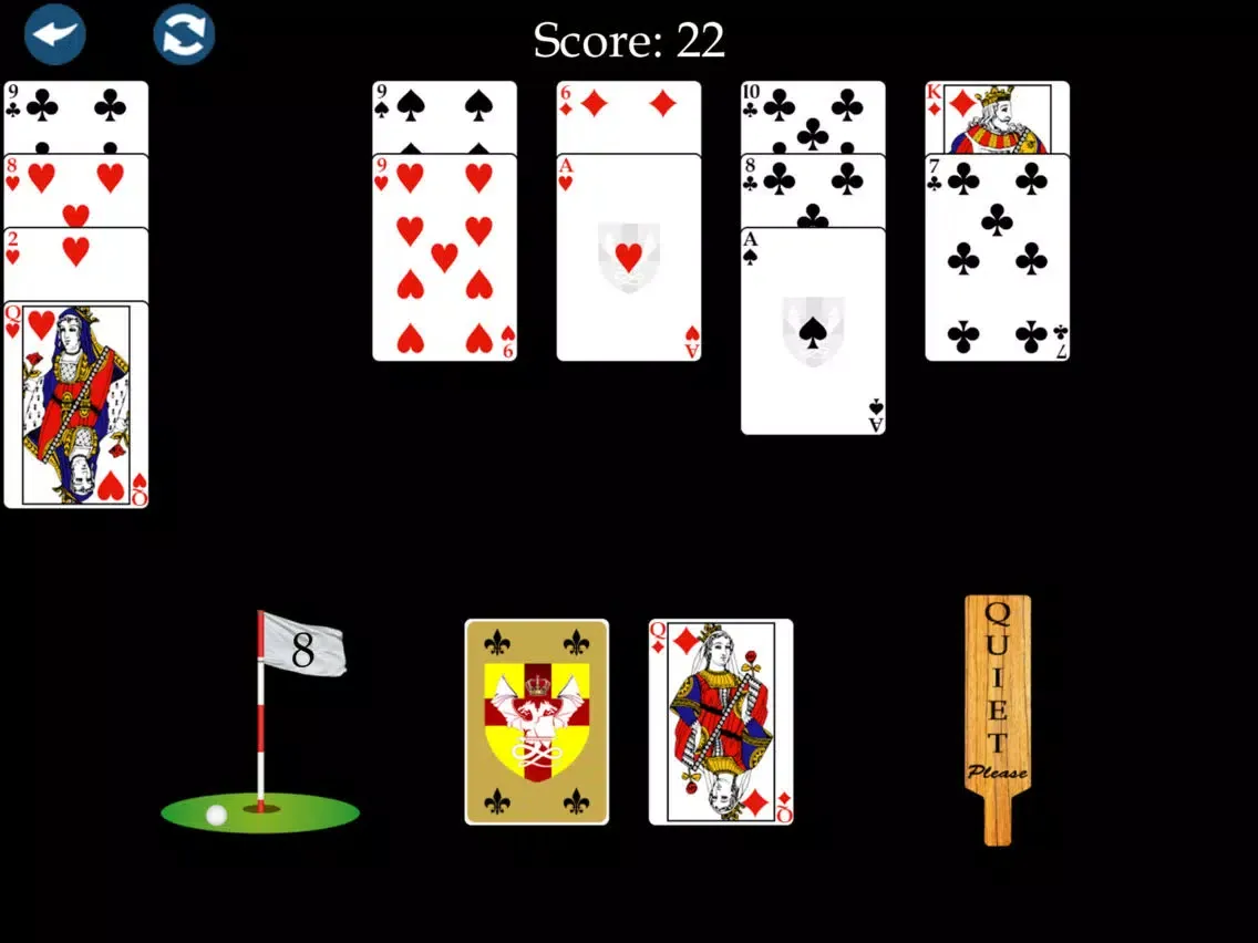 Golf Solitaire Premium - Plus iPad 应用截图