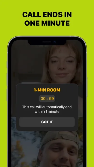 Lobby - 1 minute video call स्क्रीनशॉट