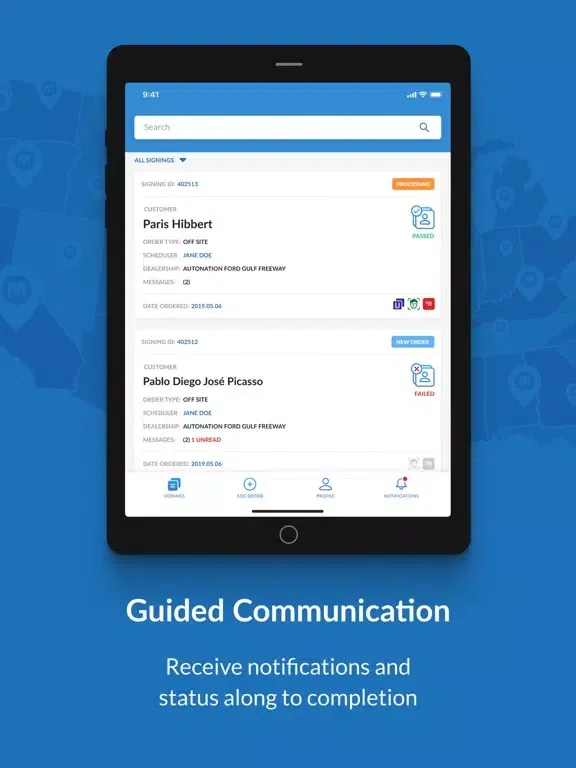 Capturas de tela do Mavsign: Offsite Contracts iPad 