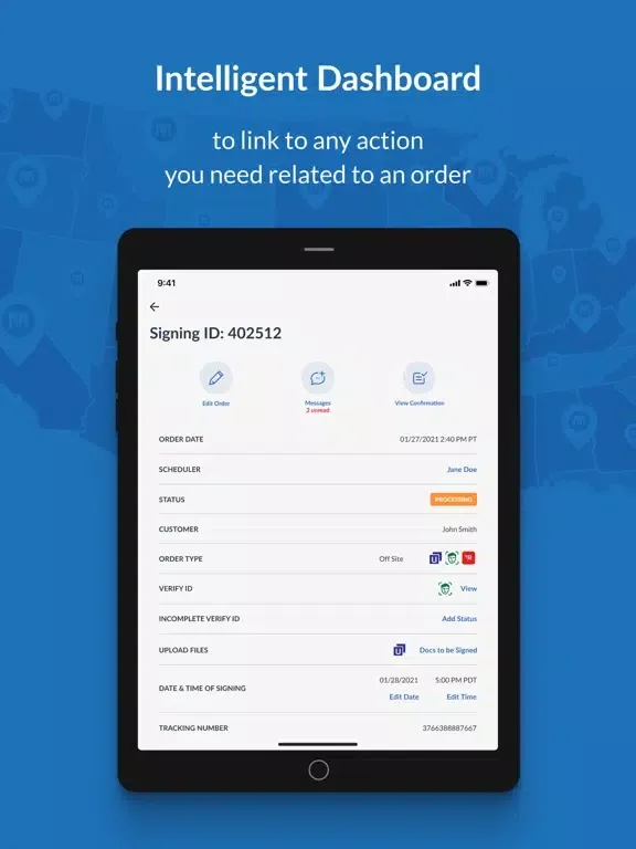 Capturas de tela do Mavsign: Offsite Contracts iPad 