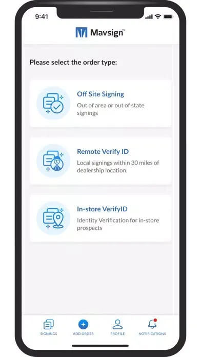 Capturas de tela do Mavsign: Offsite Contracts