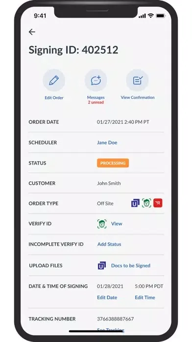 Capturas de tela do Mavsign: Offsite Contracts