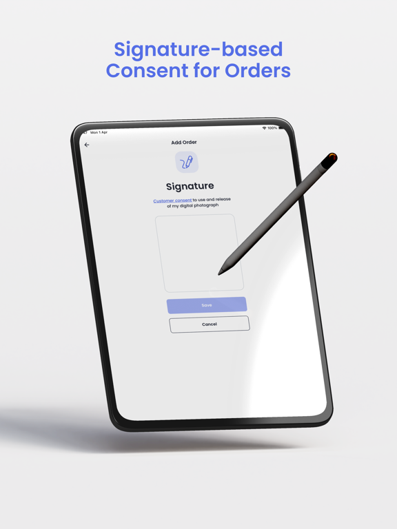 Tangkapan skrin Mavsign 2.0 - Instore IDCheck iPad 