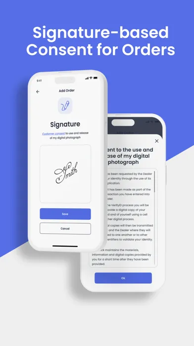 ภาพหน้าจอของ Mavsign 2.0 - Instore IDCheck