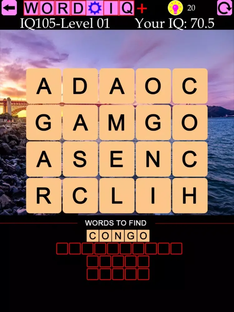 Zrzuty ekranu Word IQ Country & Capital Plus iPad 