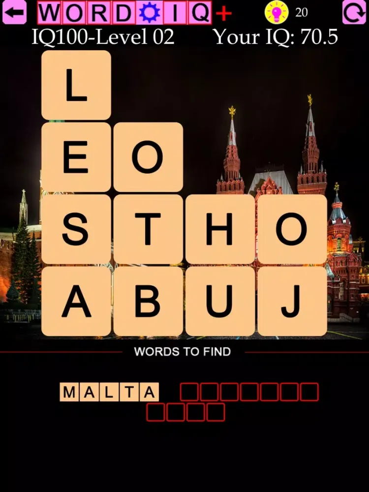 Zrzuty ekranu Word IQ Country & Capital Plus iPad 