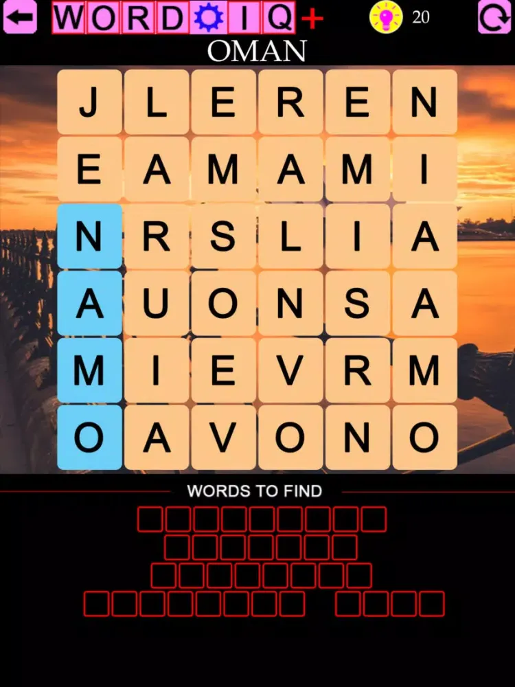 Zrzuty ekranu Word IQ Country & Capital Plus iPad 