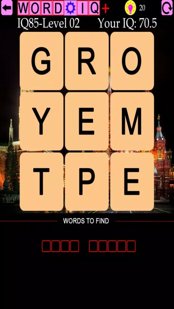 Zrzuty ekranu Word IQ Country & Capital Plus