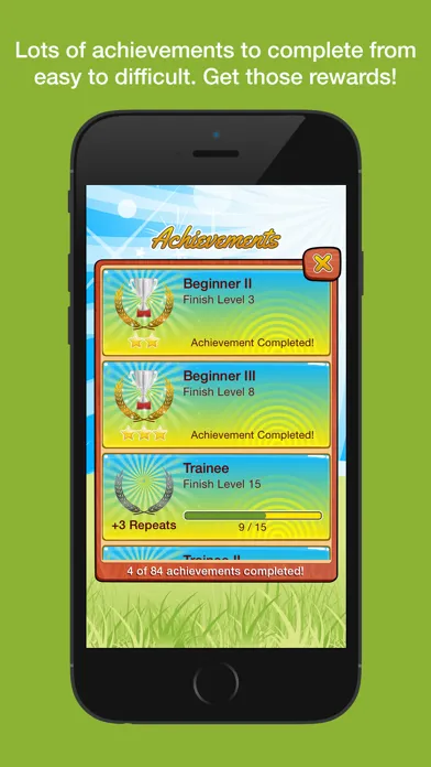 Capturas de tela do Super Brain Game - Simple Cognitive Training to Help Improve Your Memory