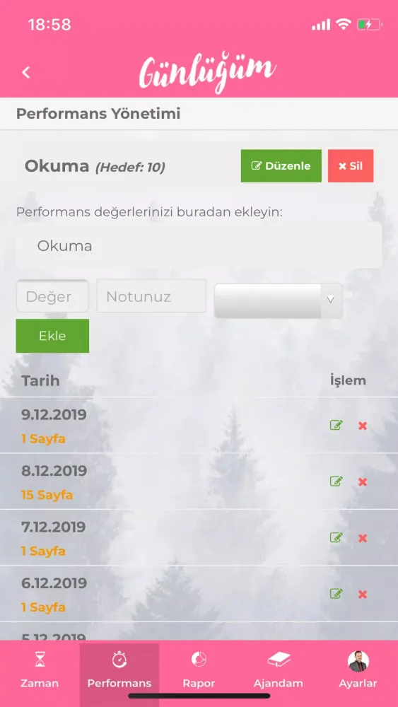 Günlüğüm Screenshots