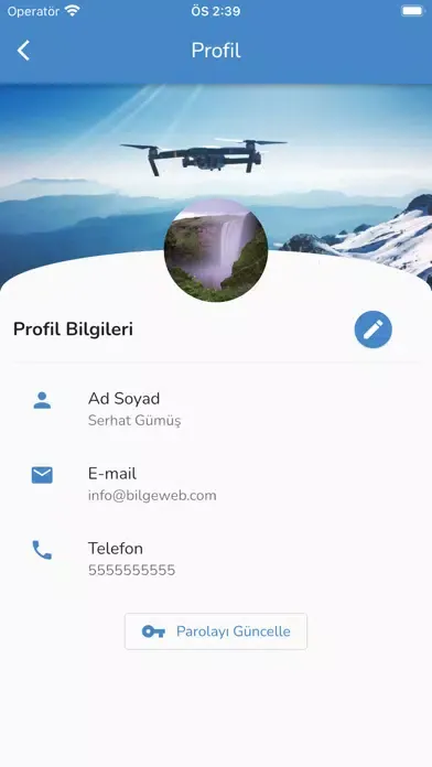 Capturas de tela do SeyirDefteri:Uçuş Yönetimi