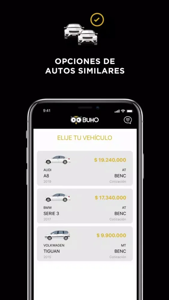 Zrzuty ekranu Búho Autofin