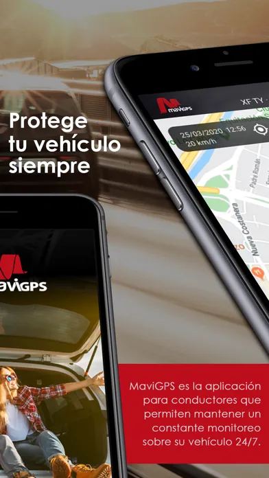 Captures d'écran de GPS MAVIGPS