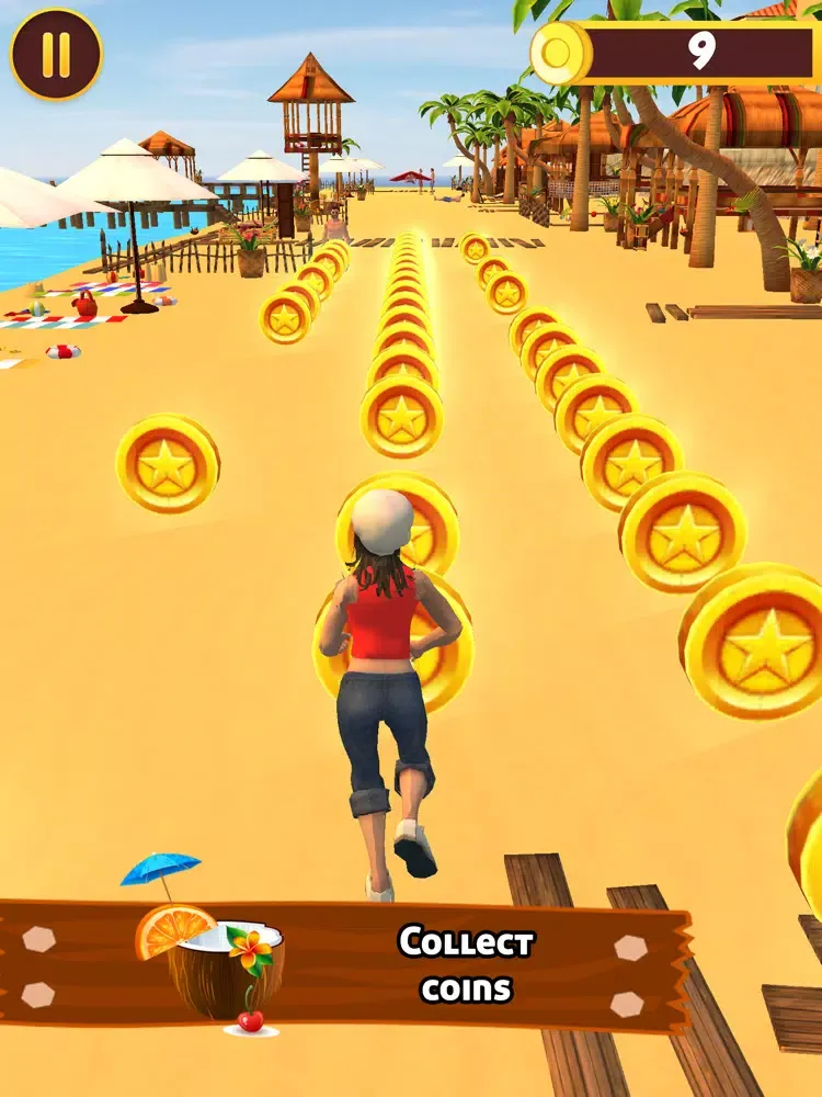 Hawaii Beach Run iPad  Screenshots