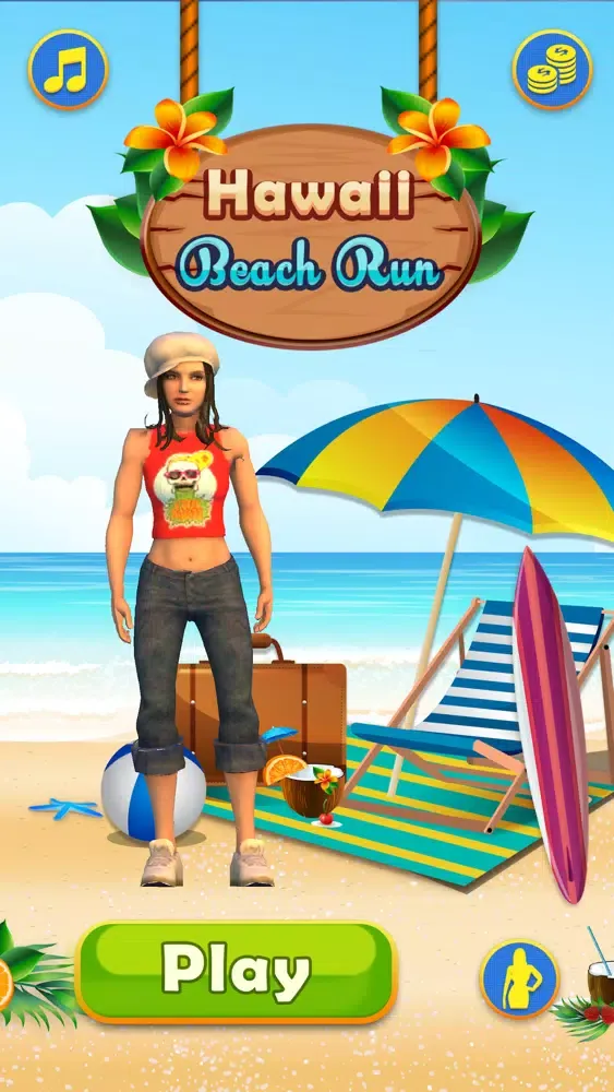 Hawaii Beach Run Screenshots