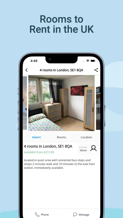 Tangkapan skrin RoomsLocal - Rent Rooms USA
