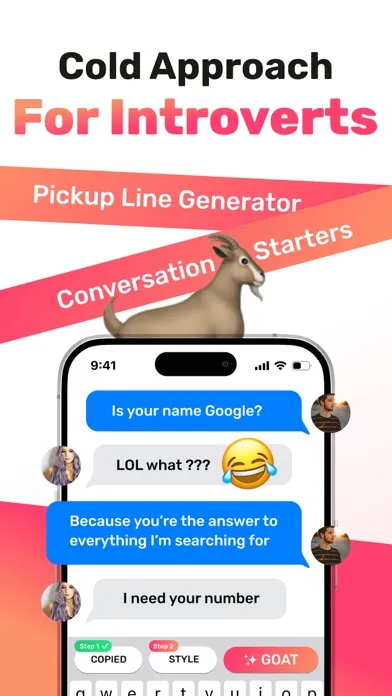 AI Rizz Keyboard: RIZZ GOAT Screenshots