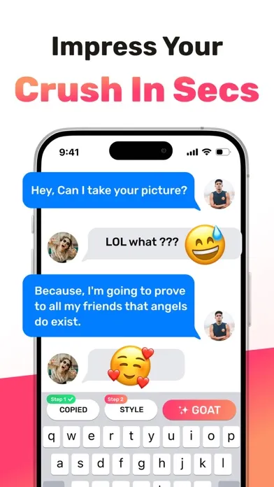 AI Rizz Keyboard: RIZZ GOAT Screenshots