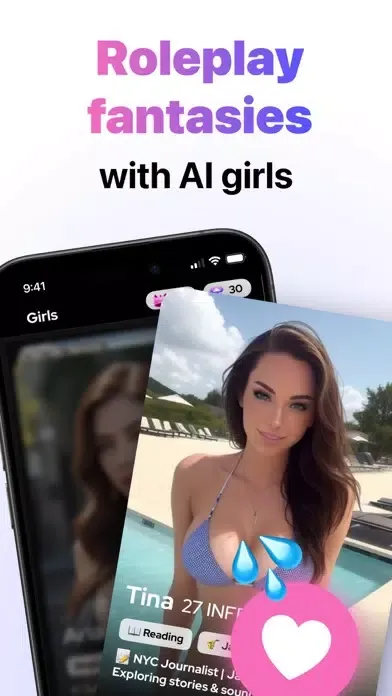 DreamGF AI Girlfriend Chat Screenshots