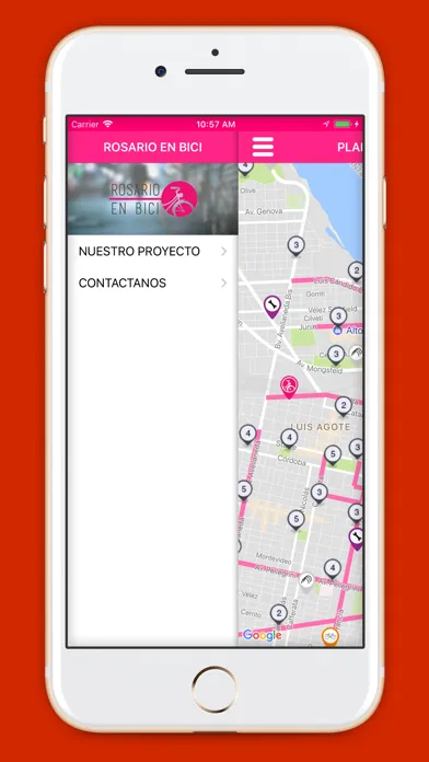 Zrzuty ekranu Rosario en Bici