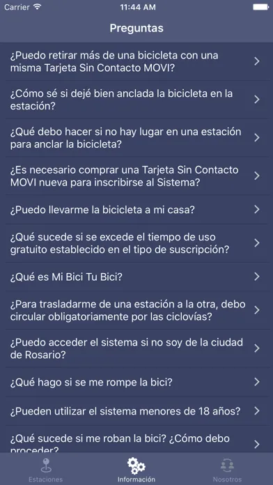 Скриншоты ROSicleta, tu andar en Rosario