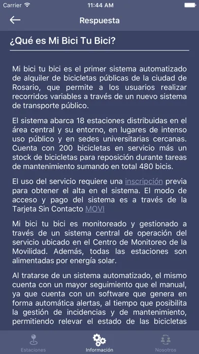 Скриншоты ROSicleta, tu andar en Rosario