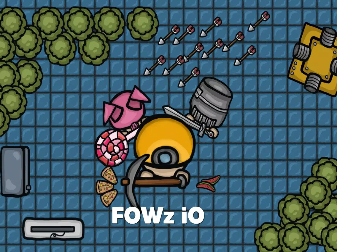Screenshot di fowz io iPad 