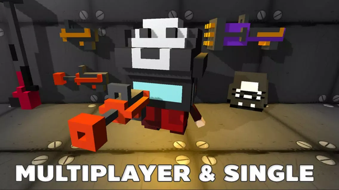 Tangkapan layar Voxel Gun iO