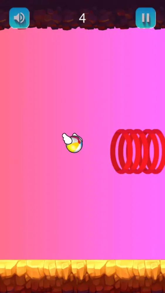 Captures d'écran de Flappy Balls Dunker