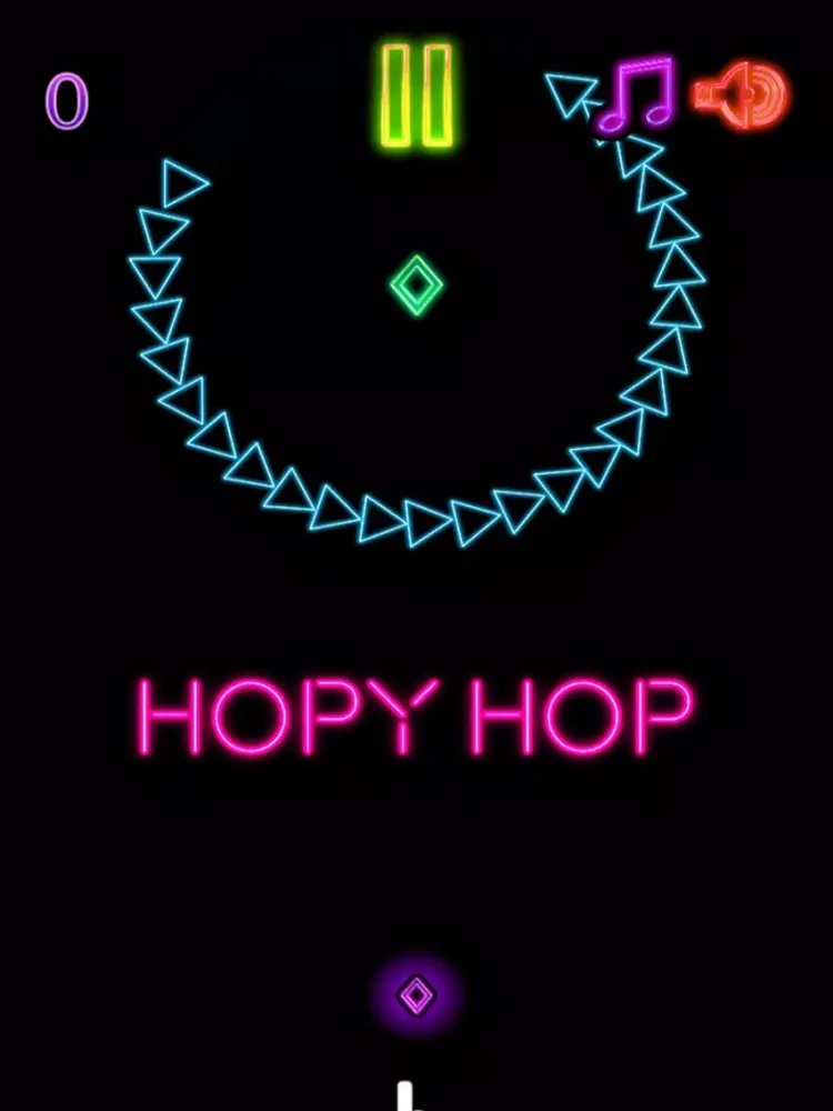 Zrzuty ekranu Hopy Hop Neon Color iPad