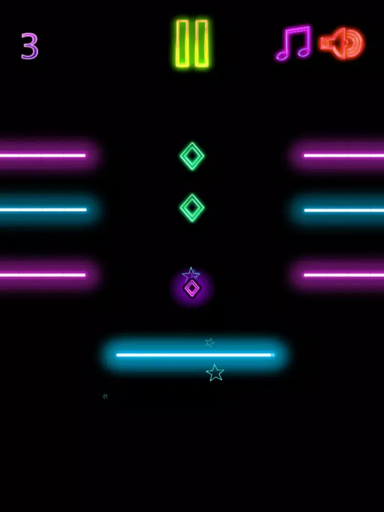 Zrzuty ekranu Hopy Hop Neon Color iPad