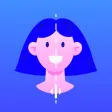 Face symmetry tester & mirror