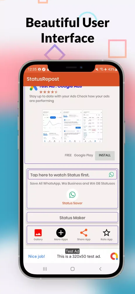 Status App - Image Video Saver Screenshots
