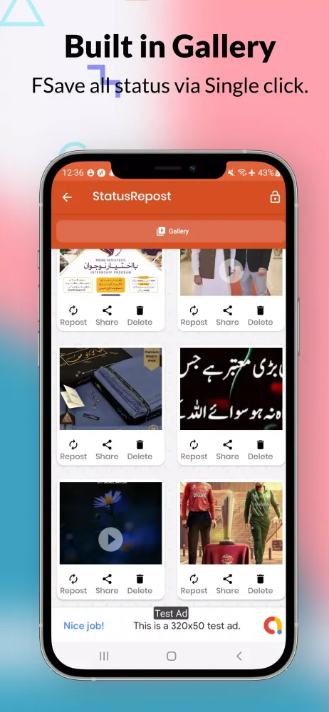 Status App - Image Video Saver Screenshots