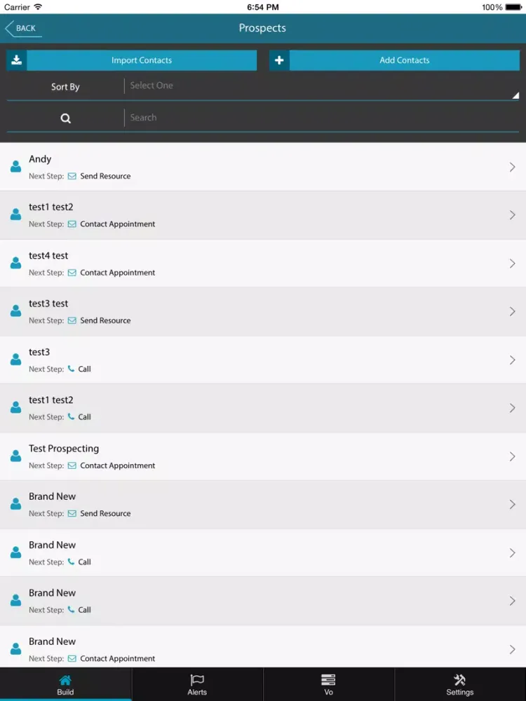 Tangkapan skrin The Max App System iPad 