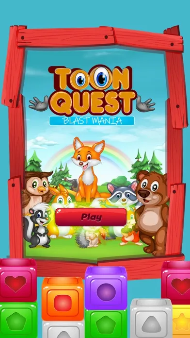 Match 3 Puzzle（Toon Quest） スクリーンショット