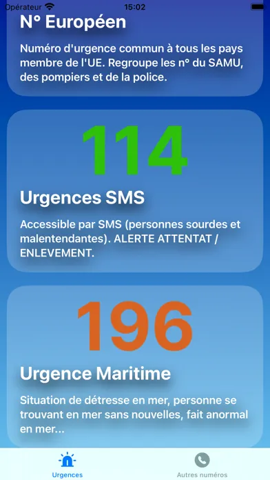 ภาพหน้าจอของ Situation d'urgence