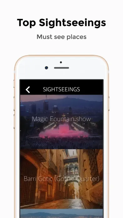 Barcelona - Sights and Maps应用截图