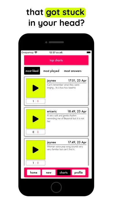 Capturas de pantalla de MusicPop - find your song