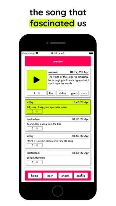 Capturas de pantalla de MusicPop - find your song