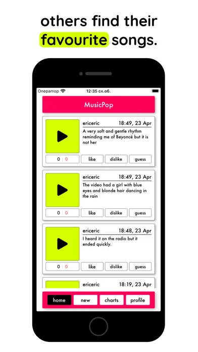 Capturas de pantalla de MusicPop - find your song