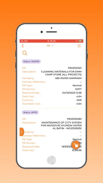 Tangkapan skrin Arsal Mobile