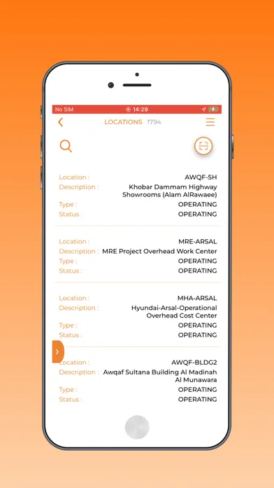 Tangkapan skrin Arsal Mobile