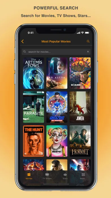 Tangkapan layar Movielab