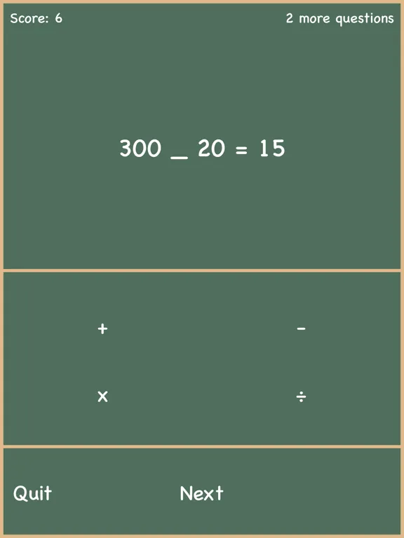 Max Chaos Math Games iPad 应用截图