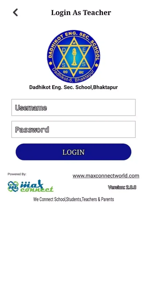 Tangkapan skrin Dadhikot Eng. Sec. School