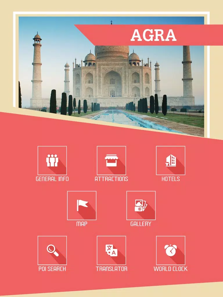 Agra Travel Guide iPad 应用截图