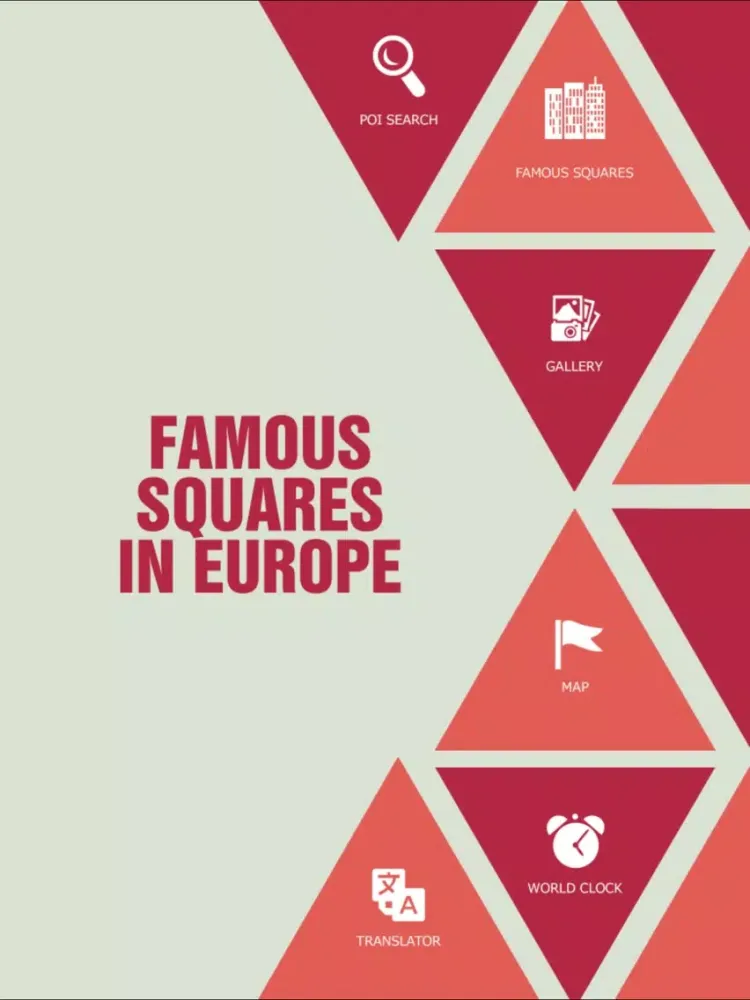 Famous Squares in Europe iPad  Screenshots